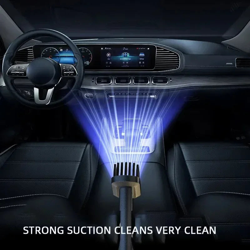 Portable Handheld Car Vacuum Cleaner with USB Charging