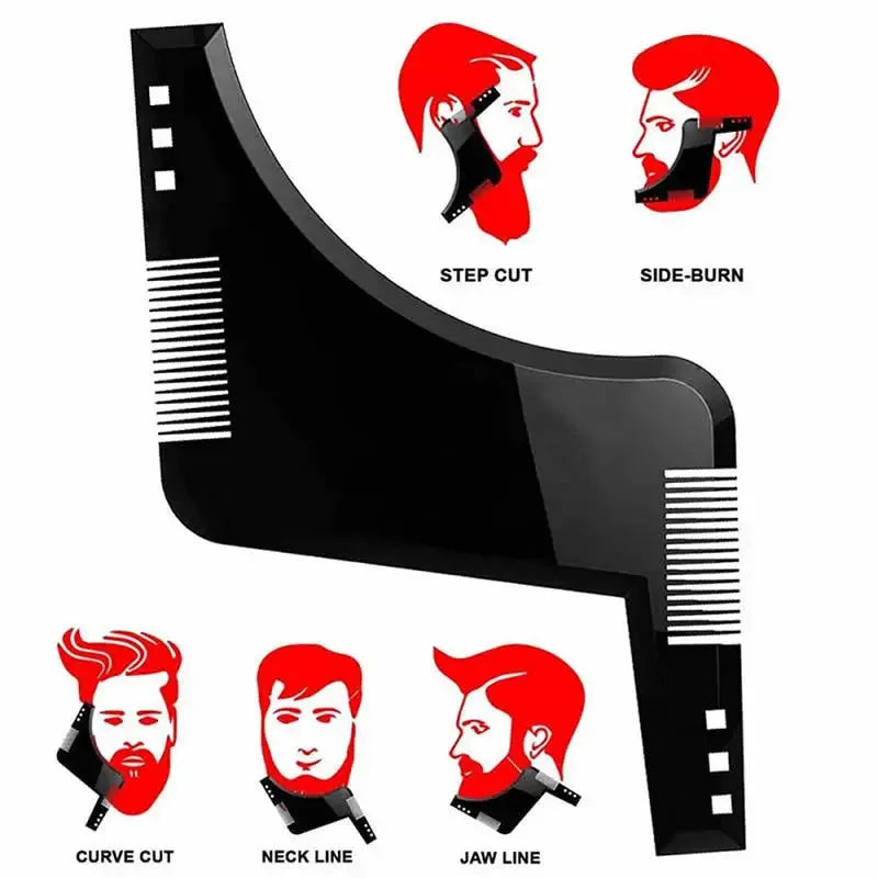 Men's Beard Template Styling Tool