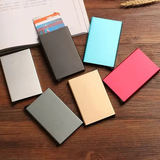 Men's Metal RFID Smart Wallet