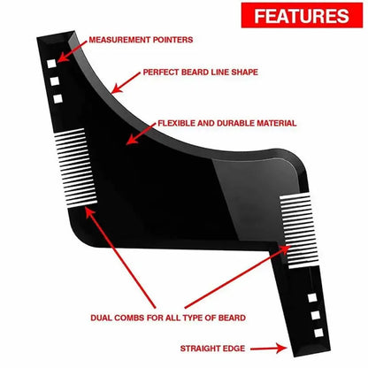 Men's Beard Template Styling Tool