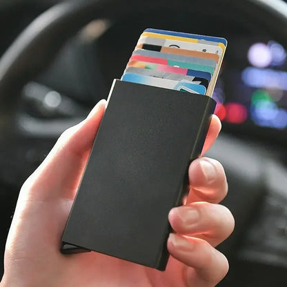 Men's Metal RFID Smart Wallet